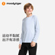 moodytiger兒童運動長袖T恤2026新款舒適透氣中大童夏季衣服
