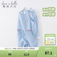 戴維貝拉（DAVE＆BELLA）夏款新品新生兒服裝嬰兒連體衣女寶寶哈衣 天藍色DBW14173-2 90cm （建議身高80-90cm）