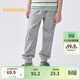 巴拉巴拉童裝兒童褲子2025夏季長(cháng)褲男中大童休閑運動(dòng)速干舒適208225108102