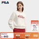 FILA 馬上起飛|斐樂(lè )官方女裝套頭衛衣2026春季新年時(shí)尚針織長(cháng)袖上衣 云菇白-WT S 160/80A/S