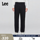 Lee品寬松版男款經(jīng)典斜紋布抓絨休閑褲