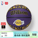 NBA官方-WilsonNBA官方洛杉磯湖人成人7號橡膠籃球 湖人隊7號橡膠籃球