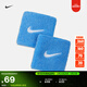 耐克勾勾實(shí)用護腕(1對)春季柔軟NIKE II5301 409大學(xué)藍/白 均碼