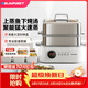 藍寶（BLAUPUNKT）不銹鋼電蒸鍋多功能蒸燉鍋10L雙層蒸籠蒸燉一體24H智能預約煮鍋蒸包子電燉鍋ZG03B