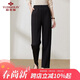 俞兆林中老年女裝春秋女褲中年媽媽褲子休閑褲女 Y243K2008