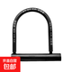 U型電動(dòng)車(chē)鎖 山地車(chē)鎖 通用型插鎖 U型鎖防撬大圓鎖 顏色隨機電動(dòng)車(chē)U型鎖