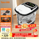 泰昌（Taicn）泡腳桶洗腳桶足浴盆全自動(dòng)加熱恒溫足浴桶電動(dòng)足療養生加深加寬沖浪按摩洗腳盆三八節女神禮物 電動(dòng)4滾輪按摩丨高桶深泡小腿丨TC-9057