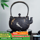 束氏鑄鐵煮茶壺套組電陶爐生鐵日本工藝鐵壺繁榮和諧鎏金大容量1600ml