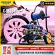 BOGAO TECH博高X-1613Pro陶瓷柱塞商用超高壓感應洗車(chē)機3000w功率家用清洗機 3000W 15米搖盤(pán)+桿+壺