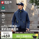 探路者【山行】軟殼衣外套戶(hù)外透氣防風(fēng)防水寬松徒步登山服 藍黑 L