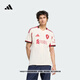 adidas速干利物浦球迷版客場(chǎng)足球短袖球衣男裝阿迪達斯官方   奇妙白   M