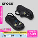 卡駱馳（CROCS）檀健次同款經(jīng)典泡芙洞洞鞋百舒適男沙灘鞋女鞋休閑鞋|207521 黑色-001(含智必星) 36 (220mm) 37