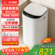 小鴨小黃鴨系列嬰兒洗衣機烘干一體迷你高溫煮洗全自動(dòng)洗衣機寶寶兒童專(zhuān)用小型兒童帶烘干 4.0KG白【高溫蒸煮洗+10大程序】終生維修 波輪 【全自動(dòng)洗脫一體】