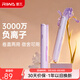 雷瓦（RIWA）卷發(fā)棒宿舍直板夾 負離子卷直兩用卷發(fā)棒拉直板燙發(fā)棒劉海內扣電直發(fā)棒直發(fā)器宿舍可用便攜RB-8150 淺藤紫 （3000萬(wàn)負離子）
