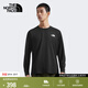 北面（The North Face）長(cháng)袖T恤男24/7速干衣運動(dòng)戶(hù)外吸濕排汗透氣25秋冬新品|8DG5 JK3/宇宙黑 L/175