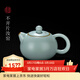 青澹汝窯茶具可大號泡茶壺好物天青色景德鎮陶瓷手工西施壺 西施壺 不開(kāi)片慈字底款 200ml 天青色