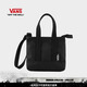 VANS范斯官方 男女情侶托特包黑色兩背款輕便小包 黑色 均 碼