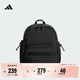 adidas實(shí)用運動(dòng)健身休閑出游雙肩背包 多巴胺配色 阿迪達斯官方 黑色   均 碼
