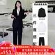 梵奧格（FANAOGE）小個(gè)子西裝套裝女生西裝一整套大學(xué)生答辯面試工作服正裝職業(yè)裝 三件套[正裝西服+白襯衫+西褲] 帶墊肩 3XL 【建議150-165斤】 急件當日發(fā)-聯(lián)系客服可順豐