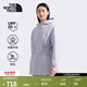 北面（The North Face）防曬衣女A字廓形中長(cháng)款皮膚衣戶(hù)外防風(fēng)防水25春夏新品|8C0Z 0TI/藍紫色 L /165