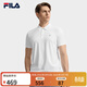 斐樂(lè )官方男裝領(lǐng)航POLO短袖商務(wù)通勤休閑涼感上衣 標準白-WT L 175/96A/L