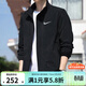 耐克（NIKE）外套男士上衣 26春季新款運動(dòng)服裝立領(lǐng)休閑防風(fēng)衣冰絲速干夾克 FB7500-010 /曬圖退10【元】 M 170/88A