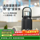 樂(lè )扣樂(lè )扣（LOCK&LOCK）大容量不銹鋼保溫壺保溫保冷水壺戶(hù)外旅行運動(dòng)水壺帶提手1.3L黑色