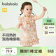 巴拉巴拉嬰兒連衣裙女童裙子寶寶公主裙2024夏裝國風(fēng)可愛(ài)活潑208224111030