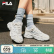 FILA 斐樂(lè )官方【楊冪同款】女鞋蕨草鞋2代老爹鞋秋季透氣休閑鞋運動(dòng)鞋