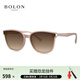 BOLON暴龍眼鏡防曬太陽(yáng)鏡潮流扁方框男偏光墨鏡女露營(yíng)防紫外線(xiàn) BL3150 A22-奶茶色