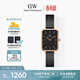 丹尼爾惠靈頓（DanielWellington）DW女士手表復古小方表輕奢小眾石英腕表送女友生日禮物DW433