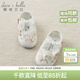 戴維貝拉（DAVE＆BELLA）秋冬新品女寶寶嬰兒鞋子 新生兒軟底防滑步前鞋