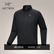 ARC'TERYX始祖鳥(niǎo) DELTA 1/2 ZIP 男子 抓絨衫 BLACK/黑色 M