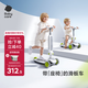 babycare兒童滑板車(chē)1-6歲二合一多功能童車(chē)重力轉向靜音輪生日禮物 辛德白