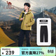 駱駝（CAMEL）【王俊凱同款】戶(hù)外滑雪褲男三防水直筒褲加絨長(cháng)褲沖鋒褲 6805