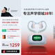 cleer【新款頂配AI同聲翻譯藍牙耳機】ARC5代不入耳開(kāi)放式掛耳式AI智能無(wú)線(xiàn)藍牙運動(dòng)耳機適配蘋(píng)果華為 幻彩銀 【前沿科技與賽博朋克的擁躉者】