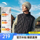 安踏輕薄羽絨馬甲丨戶(hù)外立領(lǐng)短款外套男裝冬季新款保暖棉服輕薄羽