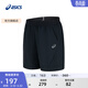 亞瑟士ASICS運動(dòng)短褲男子舒適透氣百搭速干運動(dòng)褲 2031F119-001 黑色 L