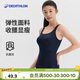 迪卡儂泳衣女連體三角抗氯游泳服顯瘦大碼泳裝泡溫泉深藍4230018