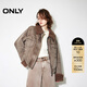 ONLY秋季時(shí)尚復古純棉寬松落肩牛仔棉服外套女|124322001 C11 石灰茸沙色 S (160) 80A