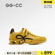 GG-CC【周也同款】琥珀粒子春新款賽車(chē)德訓鞋女增高休閑老爹鞋G26U9211 黃色 37