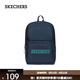 斯凱奇（Skechers）雙肩包男女簡(jiǎn)約雙肩背包電腦包運動(dòng)休閑包 L320U196 002Z/藏青色 99
