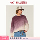HOLLISTER【時(shí)髦漸變色】美式25秋冬套頭針織衫男裝320-5077 紅色漸變 S (175/92A)