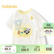 巴拉巴拉嬰兒t恤寶寶上衣女童衣服男童短袖2025夏裝可愛(ài)時(shí)尚208225117202