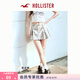 HOLLISTER25夏季Y2KMiu系迷彩百褶半身裙裙褲女裝343-5043 迷彩印花 S (165/68A)標準版