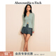 Abercrombie & Fitch美式氣質(zhì)性感修身純色羅紋打底內搭長(cháng)袖T恤25春夏女裝139-5205 綠色 M (165/96A)