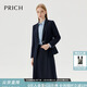PRICH【零染】職場(chǎng)簡(jiǎn)約干練通勤西裝冬季收腰職業(yè)西服套裝女 59藏青色西裝 S 160