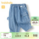 巴拉巴拉童裝兒童褲子男童牛仔褲2025款春裝可愛(ài)【商場(chǎng)同款】200125108101
