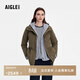 AIGLE艾高女士棉服收腰MTD防風(fēng)防水透汽時(shí)尚棉服外套 雪松啡 BL617 S 36 160/84A