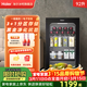 海爾（Haier）92升小型冰吧家用酒柜 茶葉飲料水果保鮮柜冰箱 客廳辦公室酒水葡萄酒存儲冷藏柜 鋼琴黑 電子控溫92L